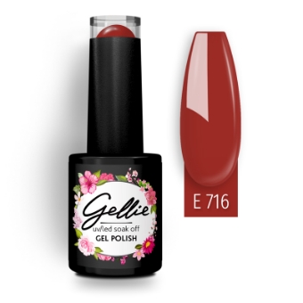 Εικόνα της JK Starnails Gellie Ε 716 - Κεραμιδί Πορτοκαλί 10ml