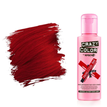 Εικόνα της Crazy Color 40 Vermillion Red Semi-Permanent Hair Dye - Έντονο Κόκκινο 100ml
