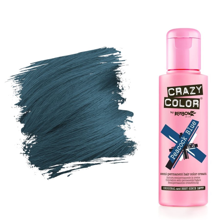 Εικόνα της Crazy Color 45 Peacock Blue Semi-Permanent Hair Dye - Μπλε του Παγωνιού 100ml