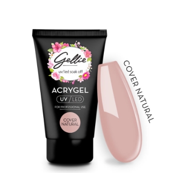 Εικόνα της Gellie Acrygel Cover Natural - Φυσικό nude 30ml