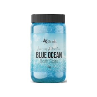 Εικόνα της JK Starnails Blue Ocean Bath Salt - Άλατα Ποδιών 1kg