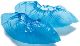 Εικόνα της Μπλε Ποδονάρια πλαστικά 100τεμ
