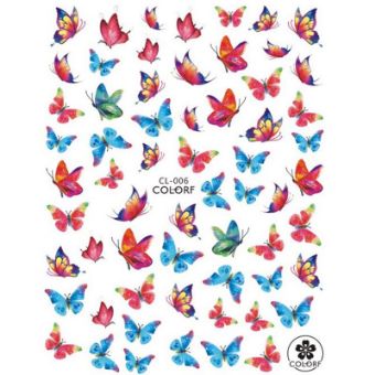 Picture of JK Starnails Nail Stickers Butterflies CL 006