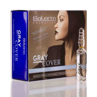 Εικόνα της SALERM Grey Hair Cover - Αμπούλα για Κάλυψη Λευκών & Γκρί Αποχρώσεων 5ml
