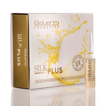 Εικόνα της SALERM Silk Plus - Αμπούλα για Προστασία από Ερεθισμούς και Ενίσχυση Αποτελέσματος 5ml