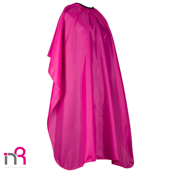 Εικόνα της Haircut Cape Synthetic Fuchsia - Μπέρτα Κουρέματος Συνθετική με Λάστιχο Φούξια