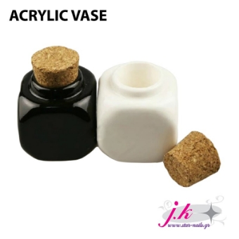 Picture of JK Starnails Acrylic Jar with Cork Stopper