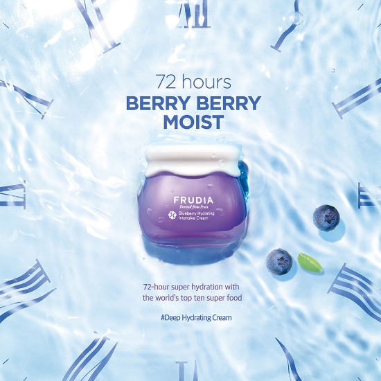 Εικόνα της Frudia Blueberry Hydrating Intensive Cream - Κρέμα Προσώπου με Μύρτιλο 55gr
