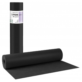 Εικόνα της Soft Supreme Plus Non Woven - Ρολό Μαύρο 58cm x 70m 20gr