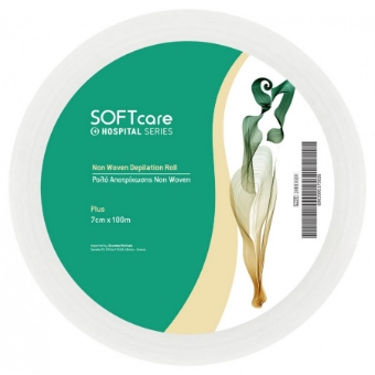 Εικόνα της SoftCare Non Woven Plus - Ρολό αποτρίχωσης 7cmx100m 90gr