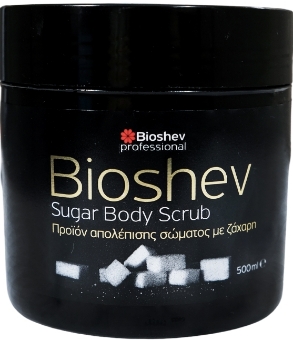 Εικόνα της Bioshev Sugar Body Scrub - Απολέπιση για το Σώμα Φράουλα 500ml