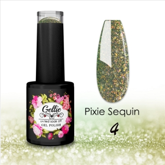 Εικόνα της JK Starnails Pixie Sequin 01 Gellie flash effect - Πράσινο 10ml