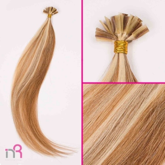 Εικόνα της Bioshev Hair Extensions REMY #8/613 25pcs 50cm