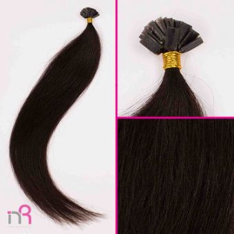 Εικόνα της Bioshev Hair Extensions REMY #1B 25pcs 50cm