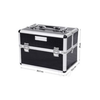 Picture of Black Croc Suitcase 1066R