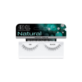 Εικόνα της Ardell Natural Lashes 108 - Βλεφαρίδες Φυσικές Μαύρες