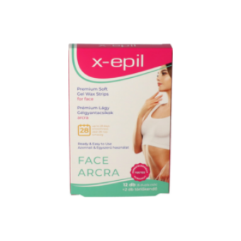 Picture of X-EPIL Double Facial Hair Removal Tapes Pink 6pcs