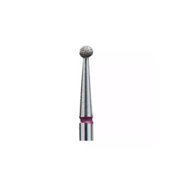 Εικόνα της STALEKS FA01R025 Pro Expert Diamond Nail Drill 2.5mm - Φρεζάκι Μπίλια Διαμαντέ (κόκκινο)
