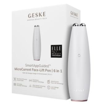 Εικόνα της Geske MicroCurrent Face-Lift Pen 6 in 1 - Λευκό