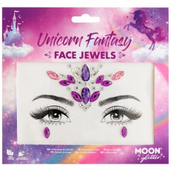 Εικόνα της Moon Glitter Face Jewels - Unicorn Fantasy