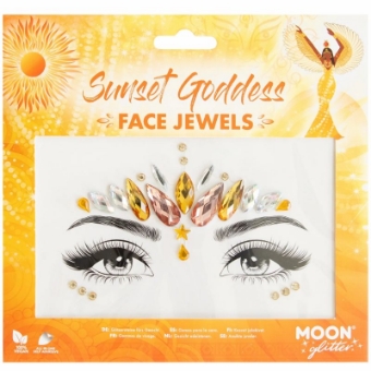 Picture of Moon Glitter Face Jewels - Sunset Goddess