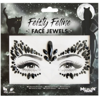 Εικόνα της Moon Terror Face Jewels - Feisty Feline