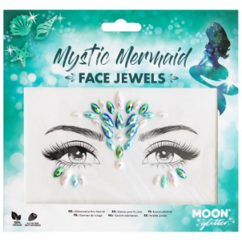 Εικόνα της Moon Glitter Face Jewels - Mystic Mermaid