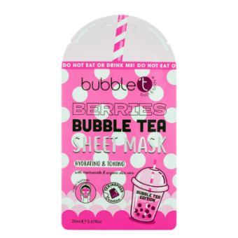 Picture of Bubble T Berries Face Mask with Aloe Vera & Niacinamide 20ml